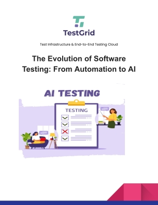 test infrastructure end to end testing cloud