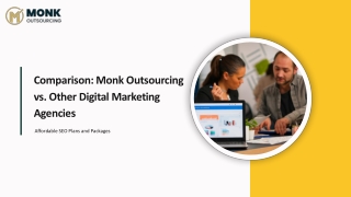 Comparison Monk Outsourcing vs. Other Digital Marketing Agencies