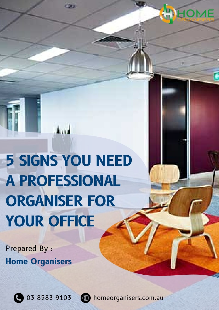 5 signs you need a professional organiser