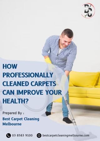How Professionally Cleaned Carpets Can Improve Your Health