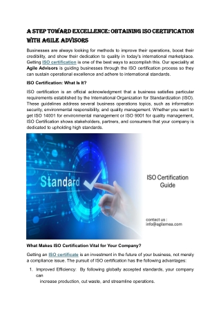 a step toward excellence obtaining