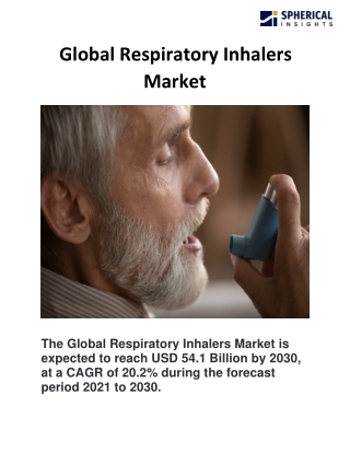 Global Respiratory Inhalers Market