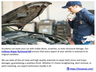 Quality Car Repair in Toronto with Advanced Techniques