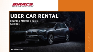 Uber Car Rental: Affordable TLC Vehicles for NYC Drivers