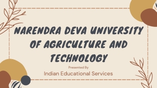 narendra deva university of agriculture