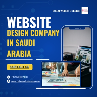 Website Design Company in Saudi Arabia