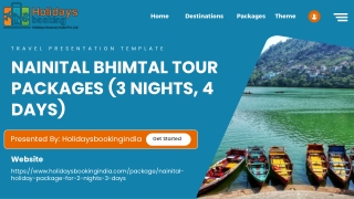 Nainital Bhimtal Tour Packages (3 Nights, 4 Days)