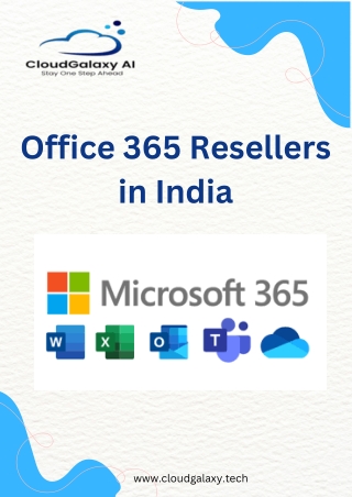 Top Office 365 Resellers in India: Best Microsoft Solutions