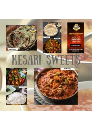 Fuel up at Kesari Amritsari Sweets near Delhi Bypass Flyover, Kharkhoda.