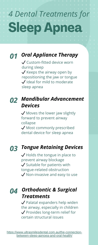 4 Dental Treatments for Sleep Apnea