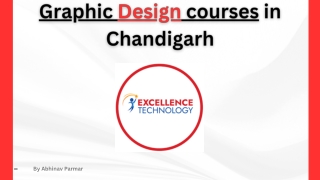 Master Graphic Designing with Excellence Technology in Chandigarh