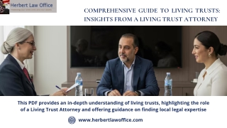 Understanding the Role of a Living Trust Attorney