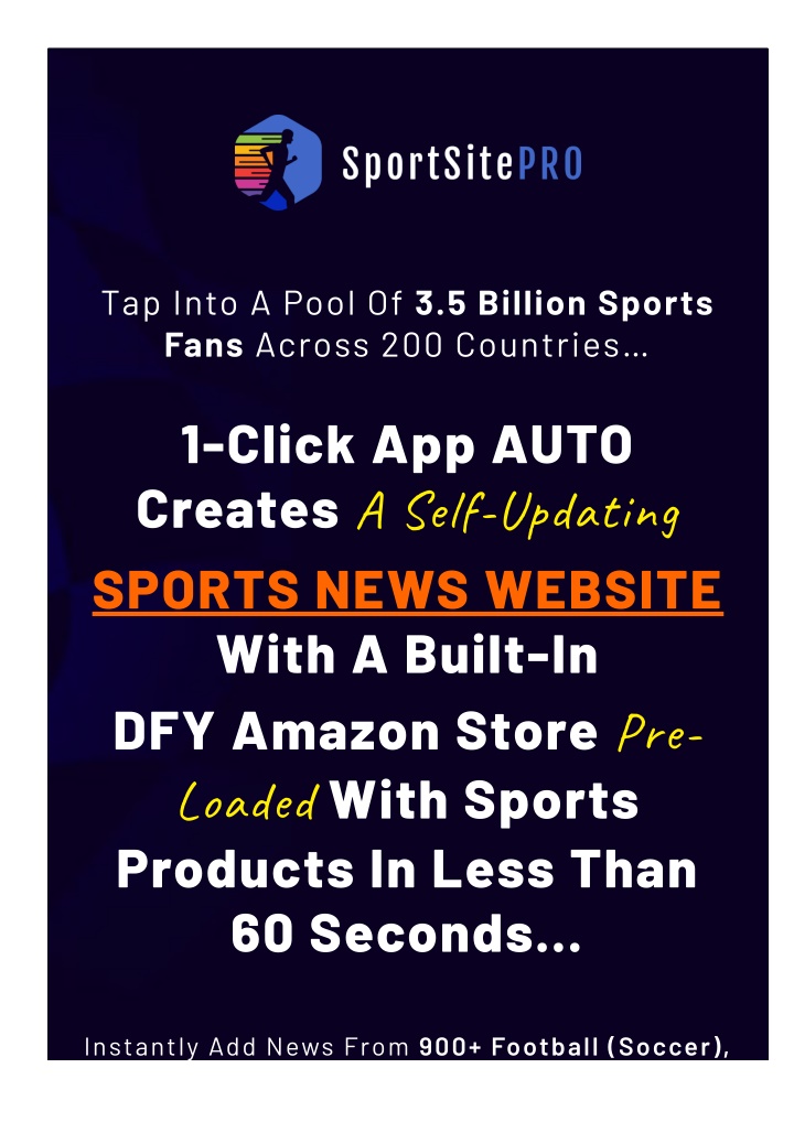 tap into a pool of 3 5 billion sports fans across