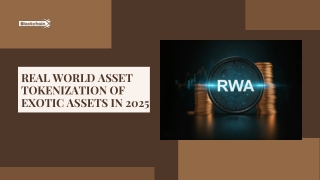 real world asset tokenization of exotic assets