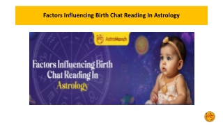 factors influencing birth chat reading in astrology