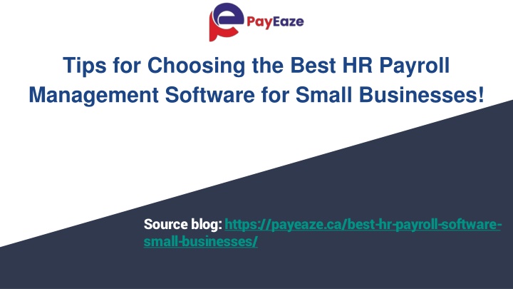 tips for choosing the best hr payroll management software for small businesses