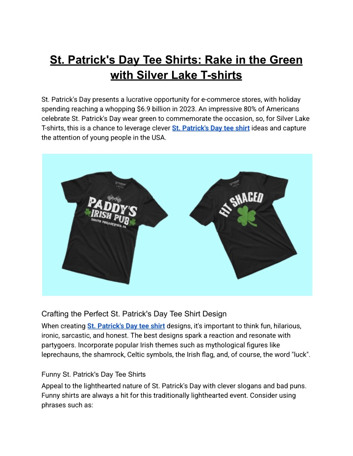 st patrick s day tee shirts rake in the green