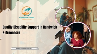 Quality Disability Support in Randwick & Greenacre
