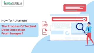 Automate The Process Of Textual Data Extraction From Images