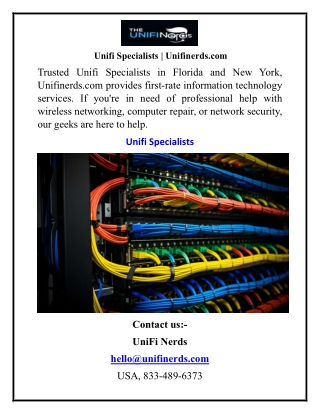 unifi specialists unifinerds com