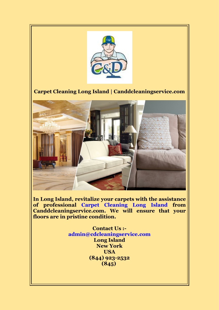 carpet cleaning long island canddcleaningservice