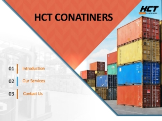 hct conatiners
