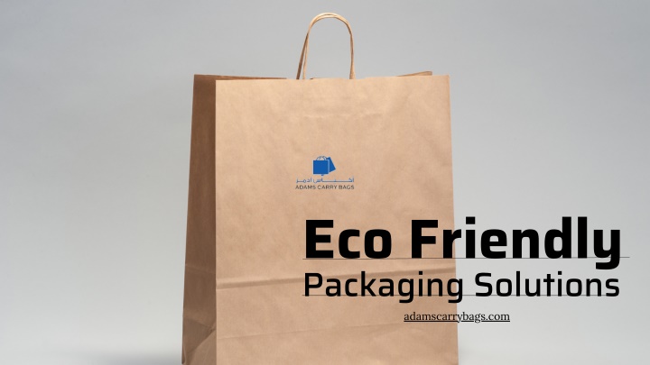 eco friendly packaging solutions adamscarrybags