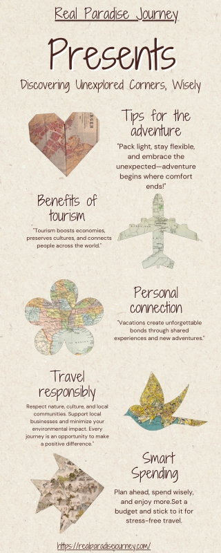 Real Paradise Journey infographic information