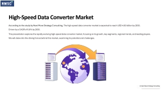 high speed data converter market