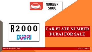 CAR PLATE NUMBER DUBAI FOR SALE