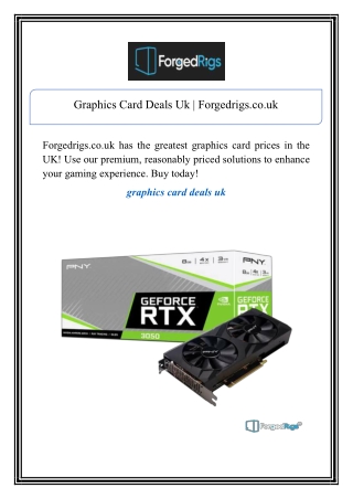graphics card deals uk forgedrigs co uk