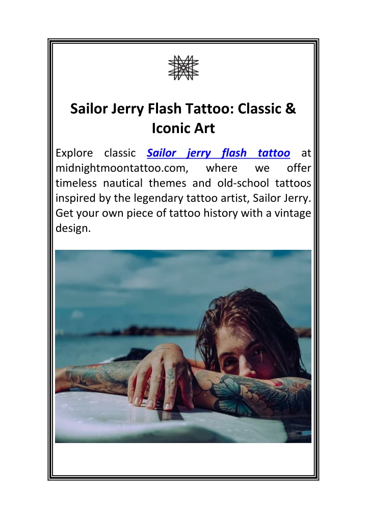 sailor jerry flash tattoo classic iconic art