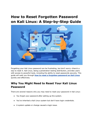 How to Reset Forgotten Password on Kali Linux_ A Step-by-Step Guide