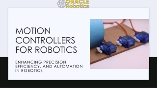 motion controllers for robotics
