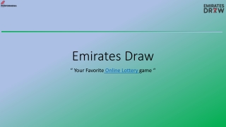 emirates draw