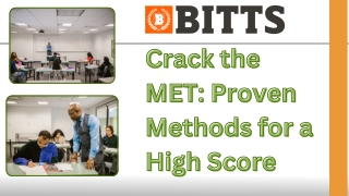 Crack the MET Proven Methods for a High Score