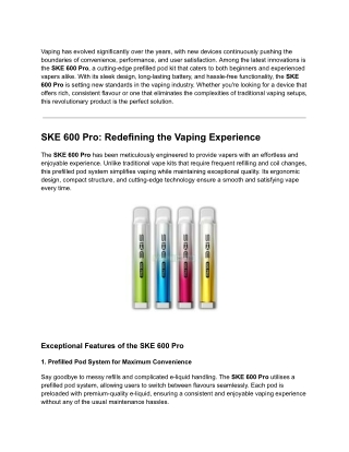 vaping has evolved significantly over the years