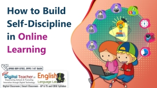 How to Build Self-Discipline in Online Learning