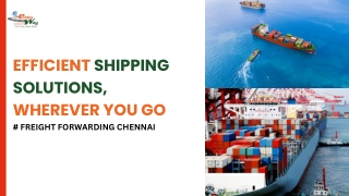 Freight Forwarding Chennai | Easyway Logistics