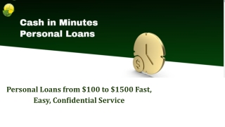 Get Cash Loan in Minutes Instant Cash Advance in Minutes