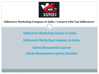 Influencer Marketing Agency in India