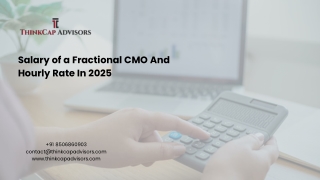 Salary of a Fractional CMO And Hourly Rate In 2025