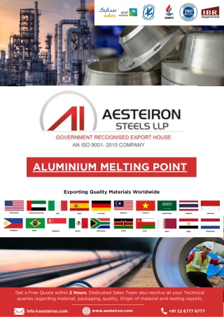 Aluminium melting point