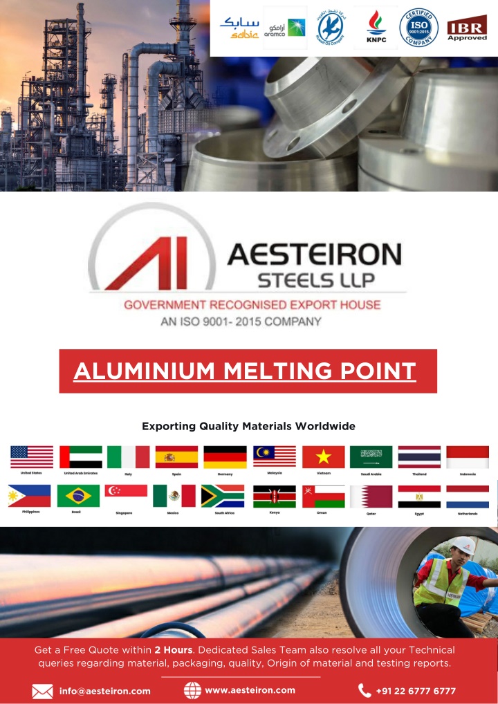 aluminium melting point