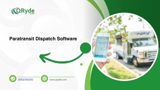 paratransit dispatch software