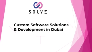 custom software solutions development in dubai