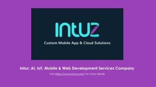 Top Results-Focused Web App Development company - Intuz