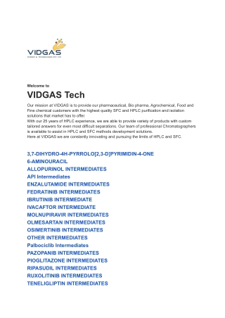 Vidgastech - Science and Technologies Pvt. Ltd