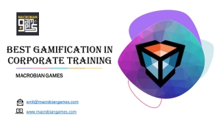 best gamification in corporate training