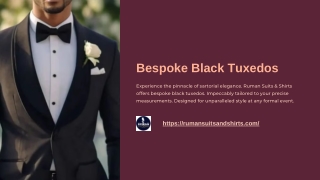 Premium Tuxedo Suits in Dubai – Elevate Your Style with Ruman Suits and Shirts